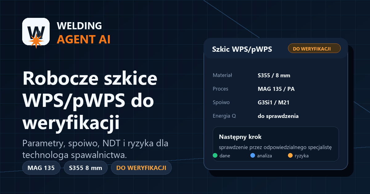 Welding Agent AI - AI assistant for welding documentation